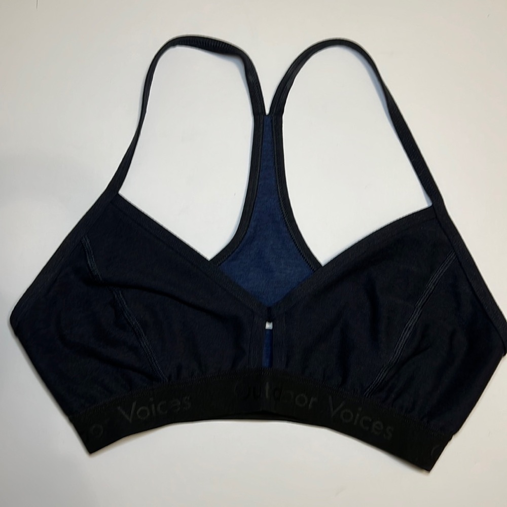 Outdoor Voices Steeplechase Bra Size XS Blue
